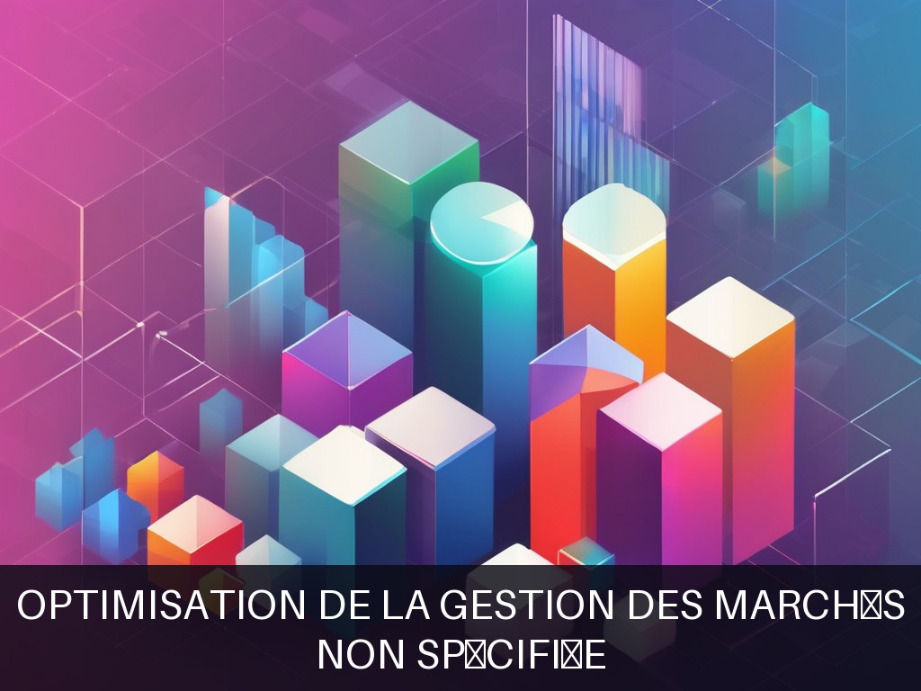 Illustration pour Non spécifiée: Optimisation de la gestion des marchés