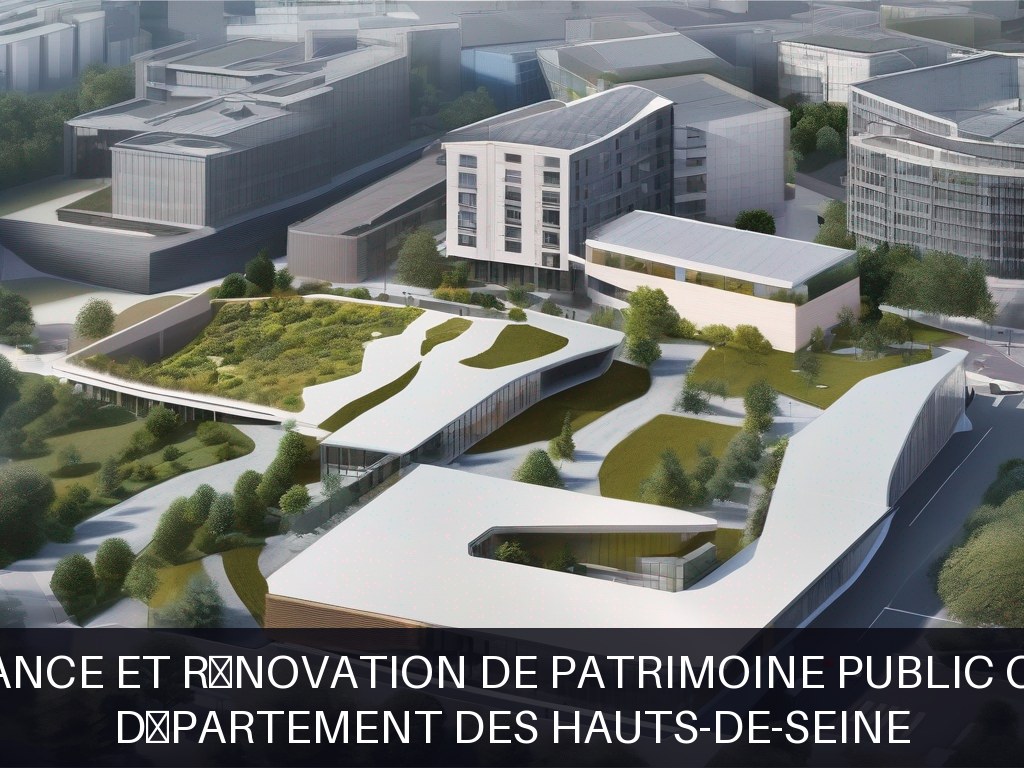 Illustration pour Département des Hauts-de-Seine: Maintenance et rénovation de patrimoine public complexe