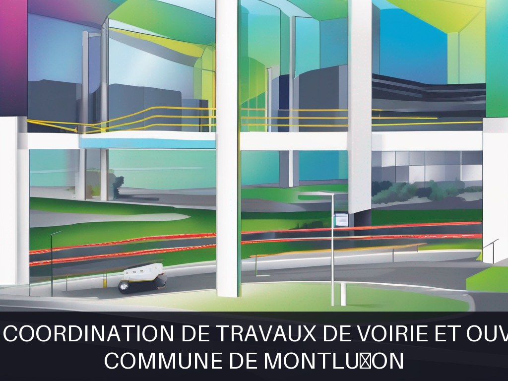 Illustration pour Commune de Montluçon: Pilotage et coordination de travaux de voirie et ouvrages d'art