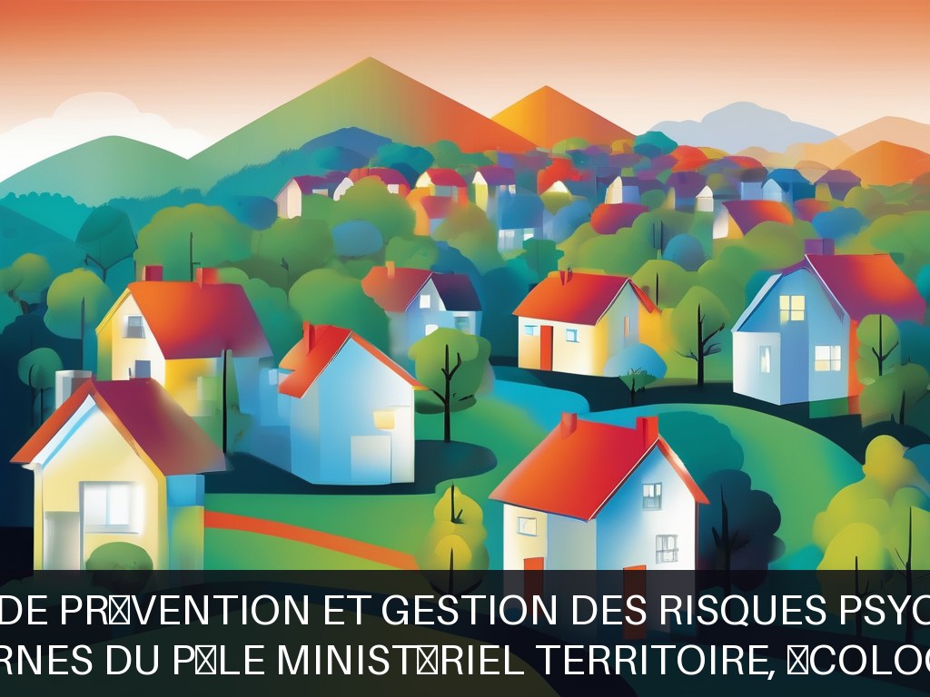 Illustration pour Services internes du pôle ministériel Territoire, Écologie, Logement: Solutions de prévention et gestion des risques psychosociaux