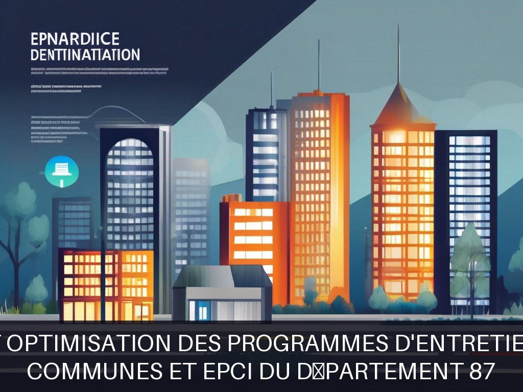 Illustration pour Communes et EPCI du département 87: Gestion et optimisation des programmes d'entretien de voirie