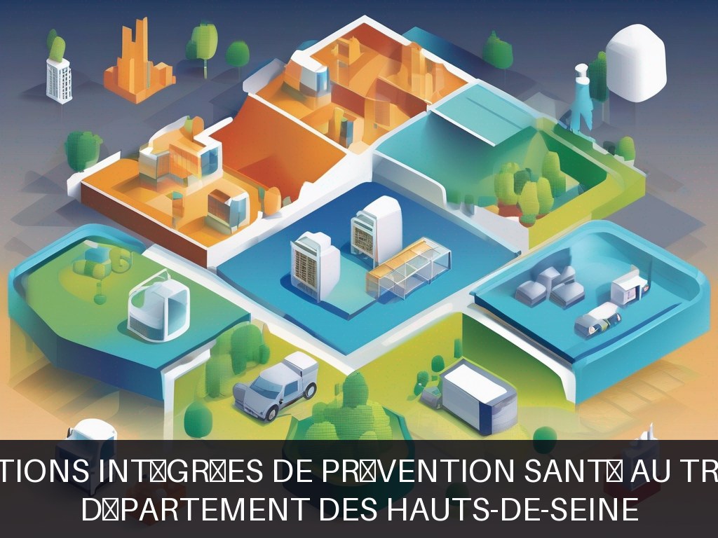 Illustration pour Département des Hauts-de-Seine: Solutions intégrées de prévention santé au travail