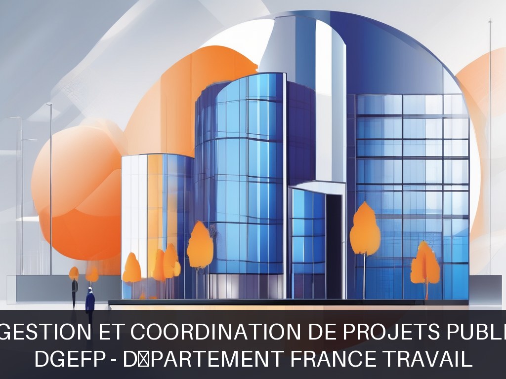 Illustration pour DGEFP - Département France Travail: Solutions de gestion et coordination de projets publics complexes