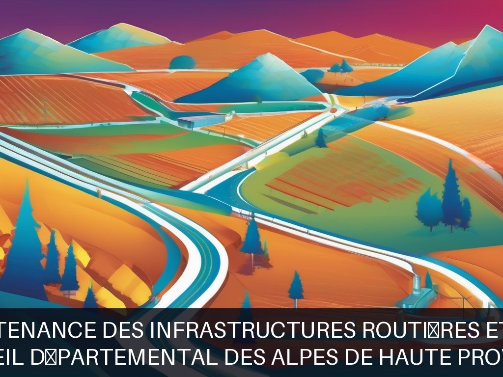 Illustration pour Conseil Départemental des Alpes de Haute Provence: Gestion et maintenance des infrastructures routières et ouvrages d'art
