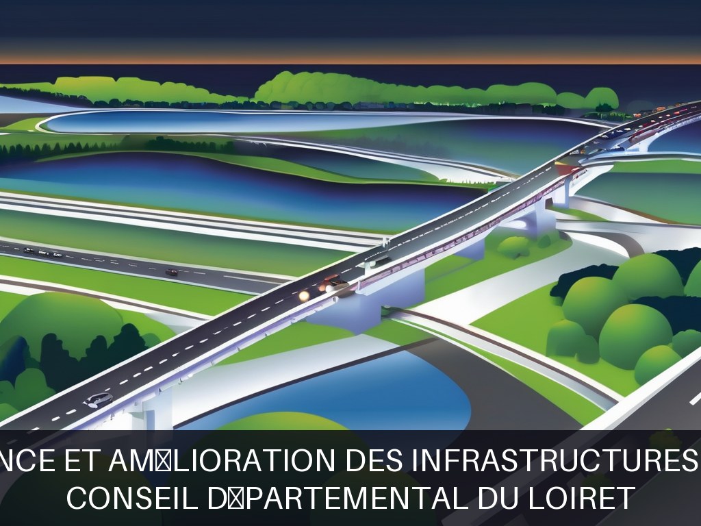 Illustration pour Conseil Départemental du Loiret: Maintenance et amélioration des infrastructures routières