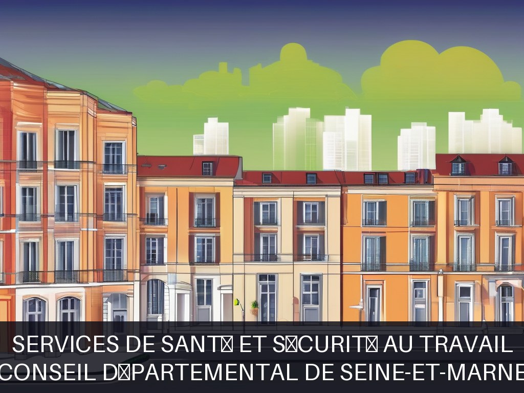 Illustration pour Conseil Départemental de Seine-et-Marne: Services de Santé et Sécurité au Travail