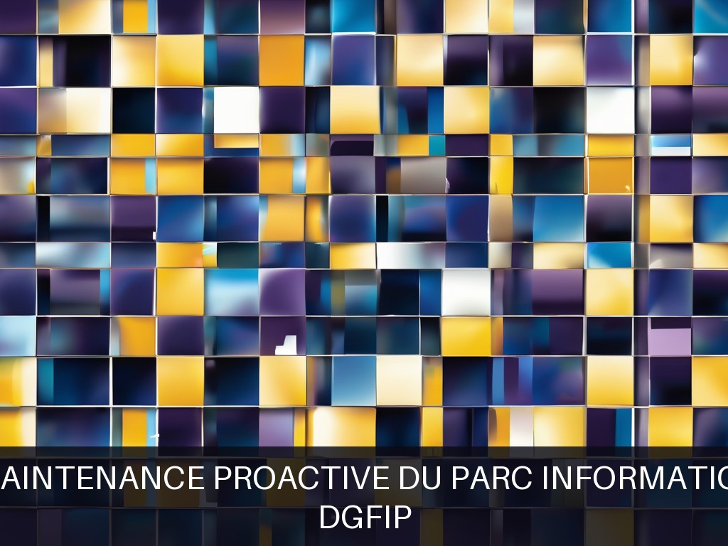 Illustration pour DGFIP: Gestion et maintenance proactive du parc informatique national