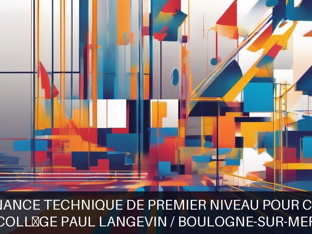 Illustration pour Collège Paul Langevin / Boulogne-sur-Mer: Maintenance technique de premier niveau pour collèges
