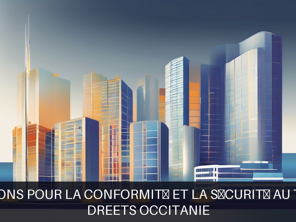 Illustration pour DREETS Occitanie: Solutions pour la conformité et la sécurité au travail