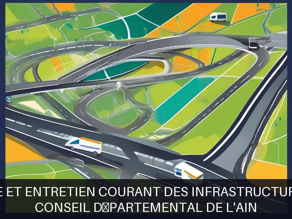 Illustration pour Conseil départemental de l'Ain: Maintenance et entretien courant des infrastructures routières