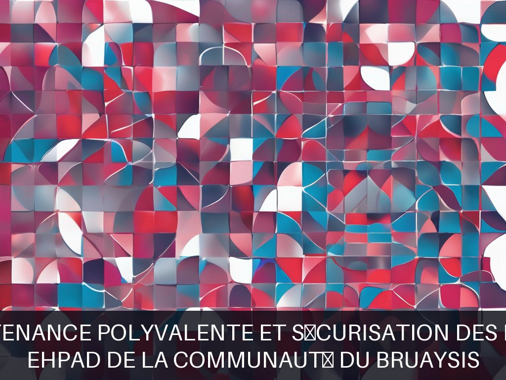 Illustration pour EHPAD de la Communauté du Bruaysis: Maintenance polyvalente et sécurisation des EHPAD