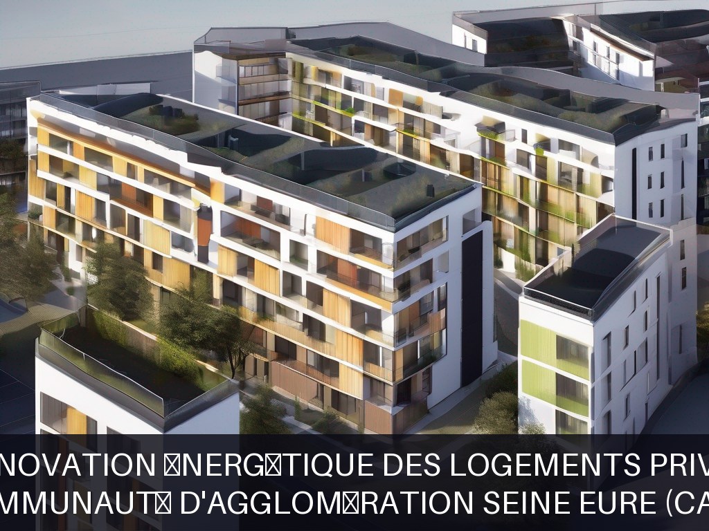 Illustration pour Communauté d'Agglomération Seine Eure (CASE): Rénovation énergétique des logements privés