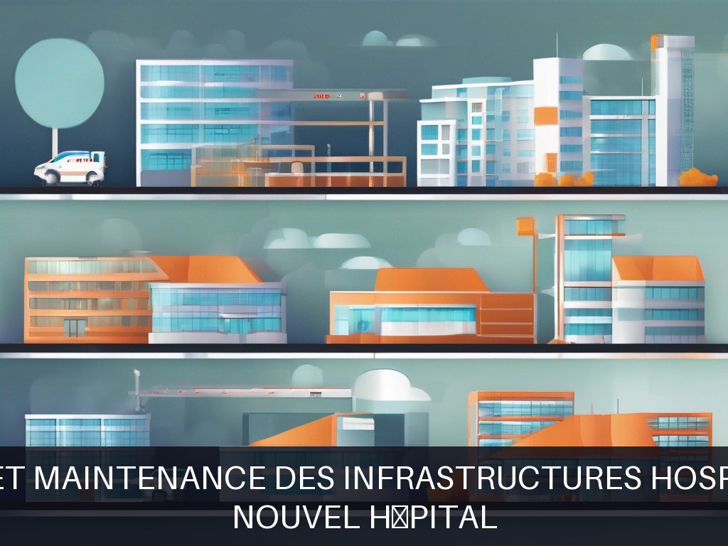 Illustration pour Nouvel Hôpital: Gestion et maintenance des infrastructures hospitalières