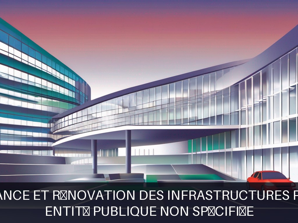 Illustration pour Entité Publique Non Spécifiée: Maintenance et rénovation des infrastructures publiques