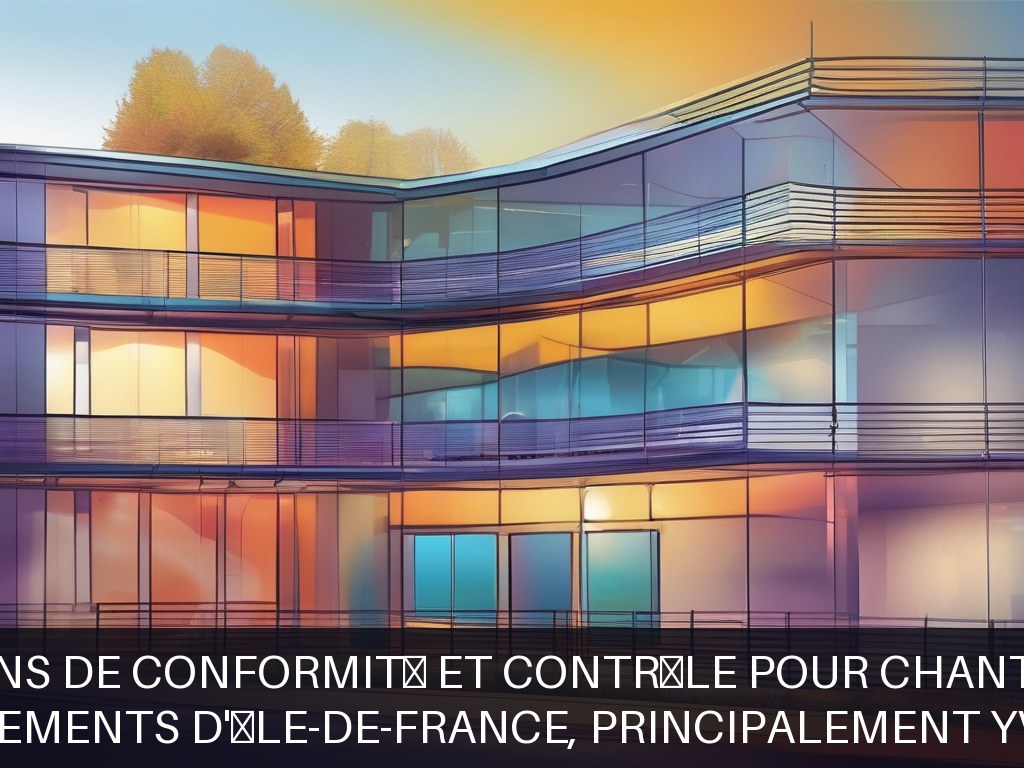 Illustration pour Départements d'Île-de-France, principalement Yvelines: Solutions de conformité et contrôle pour chantiers BTP