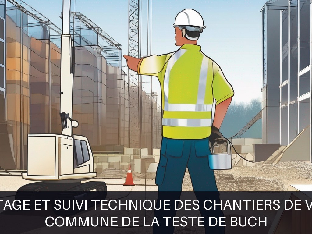 Illustration pour Commune de La Teste de Buch: Pilotage et suivi technique des chantiers de voirie