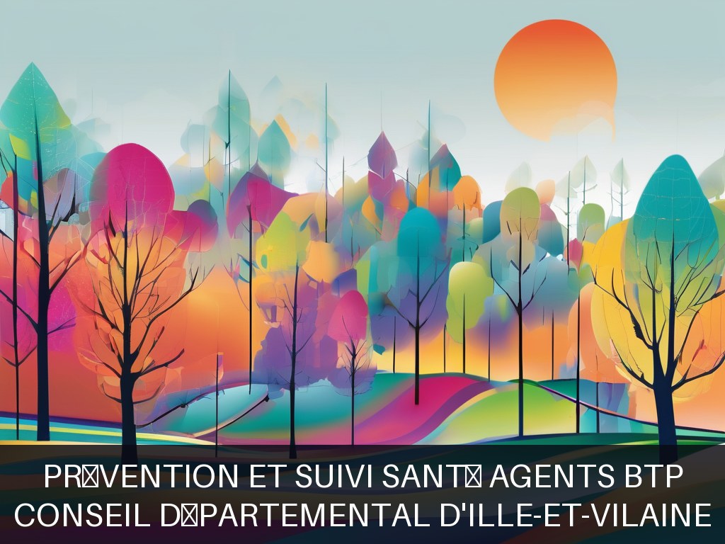 Illustration pour Conseil Départemental d'Ille-et-Vilaine: Prévention et suivi santé agents BTP