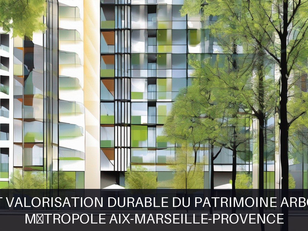 Illustration pour Métropole Aix-Marseille-Provence: Gestion et valorisation durable du patrimoine arboré urbain