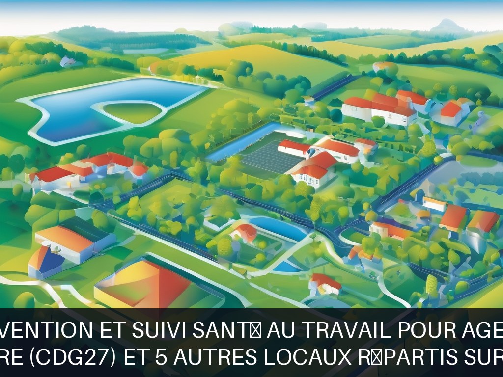 Illustration pour Centre de Gestion de l'Eure (CDG27) et 5 autres locaux répartis sur le Département de l'Eure: Solutions de prévention et suivi santé au travail pour a