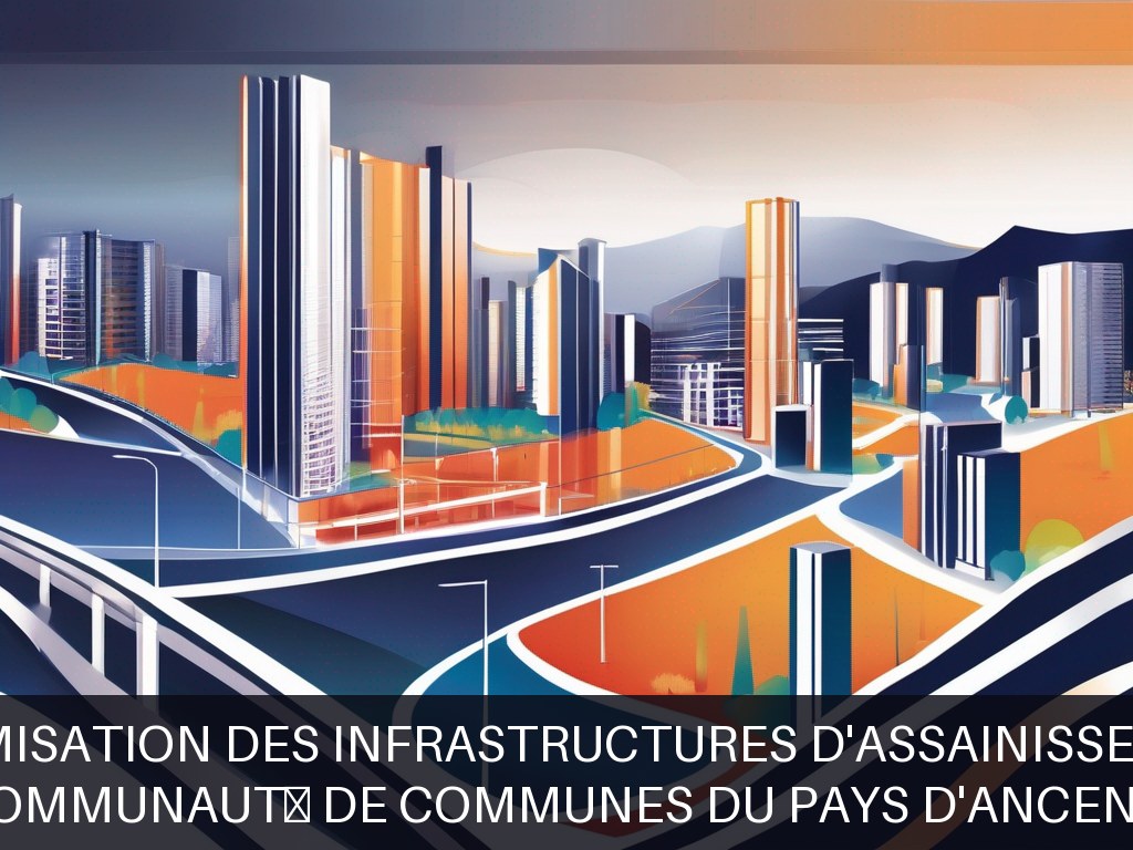 Illustration pour Communauté de Communes du Pays d'Ancenis: Optimisation des infrastructures d'assainissement