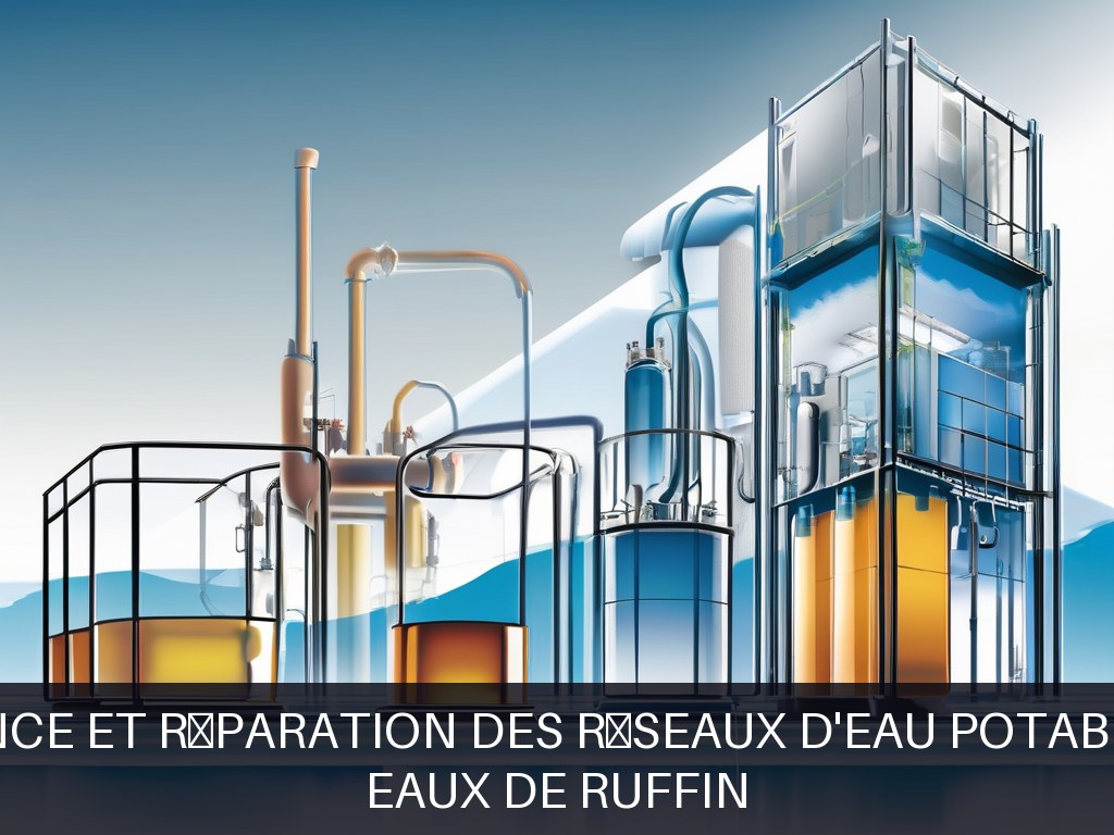 Illustration pour Eaux de Ruffin: Maintenance et réparation des réseaux d'eau potable et usées