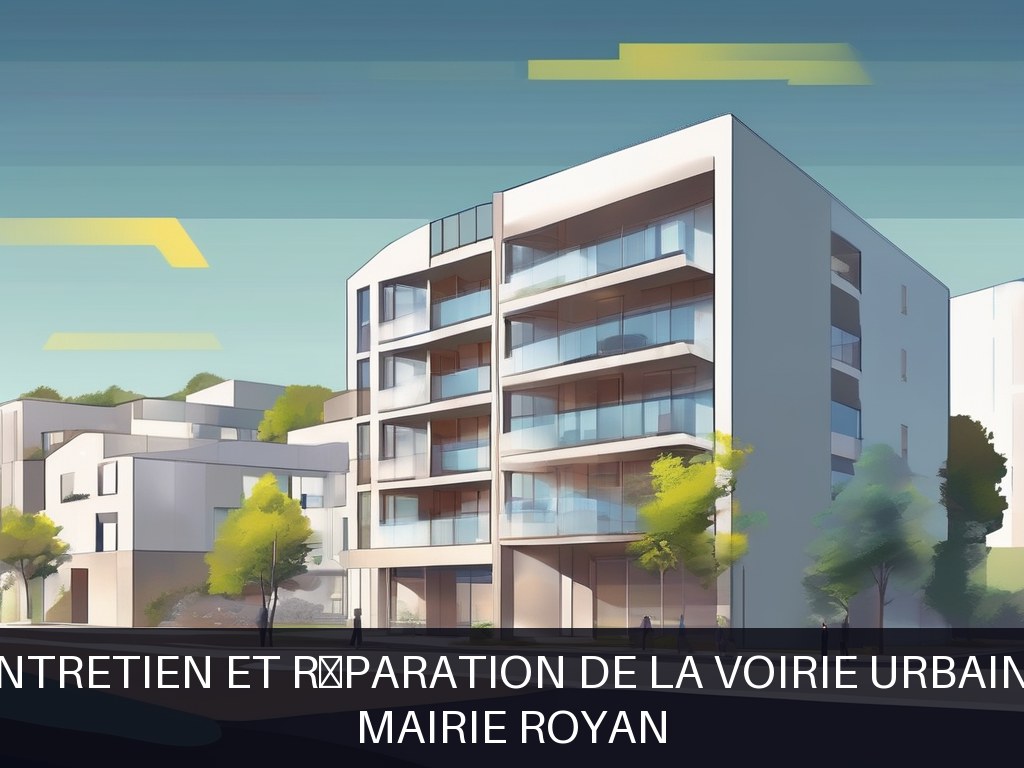 Illustration pour MAIRIE ROYAN: Entretien et réparation de la voirie urbaine