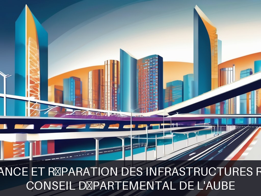 Illustration pour Conseil Départemental de l'Aube: Maintenance et réparation des infrastructures routières