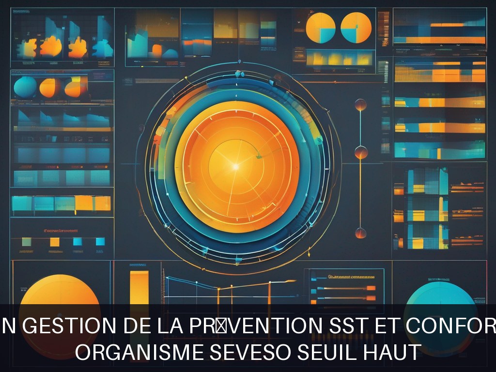 Illustration pour Organisme SEVESO seuil haut: Accompagnement en gestion de la prévention SST et conformité réglementaire
