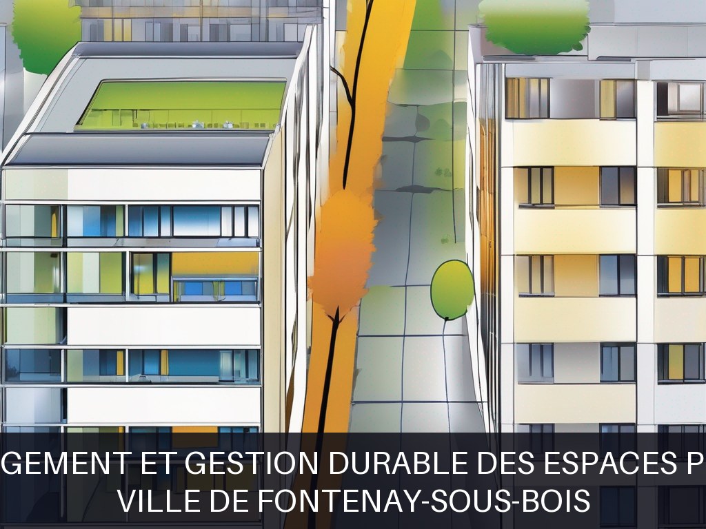 Illustration pour Ville de Fontenay-sous-Bois: Aménagement et gestion durable des espaces publics