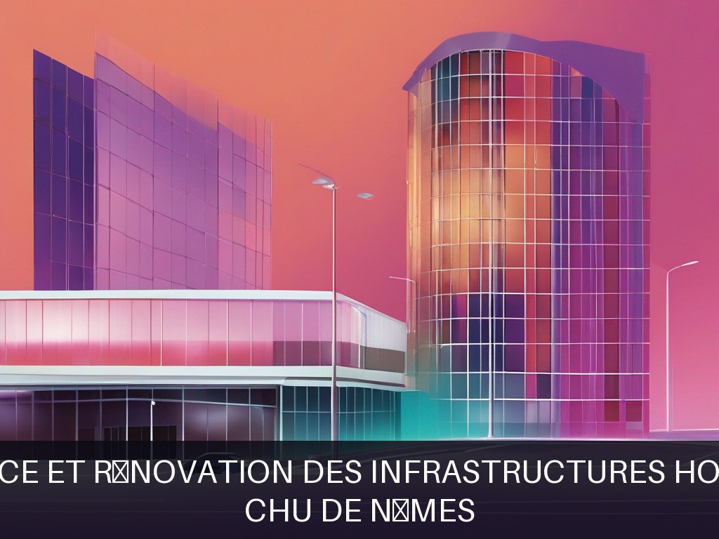 Illustration pour CHU de Nîmes: Maintenance et rénovation des infrastructures hospitalières
