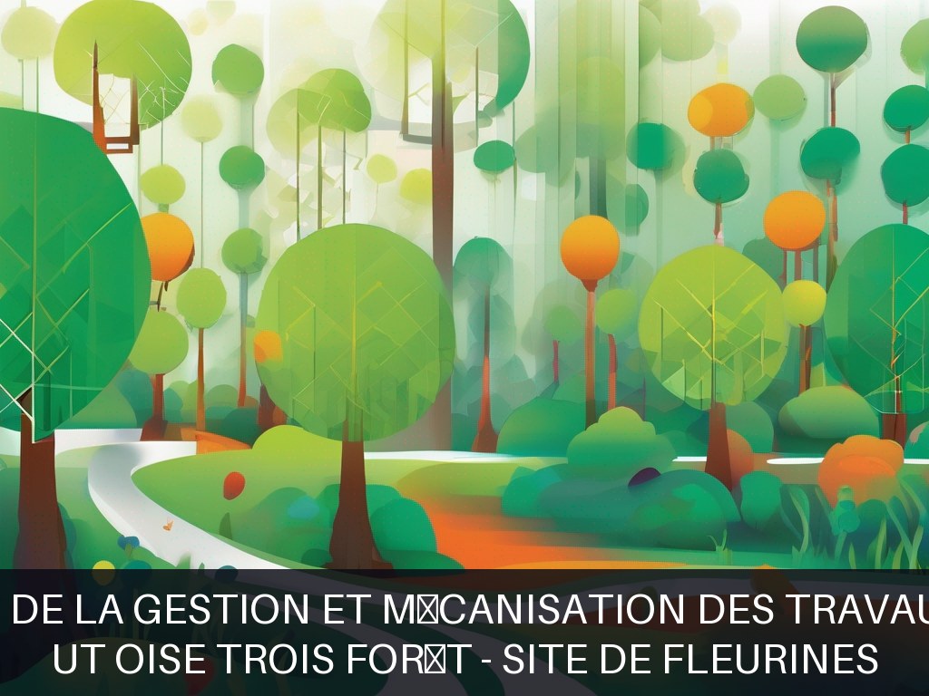 Illustration pour UT Oise Trois Forêt - site de Fleurines: Optimisation de la gestion et mécanisation des travaux sylvicoles
