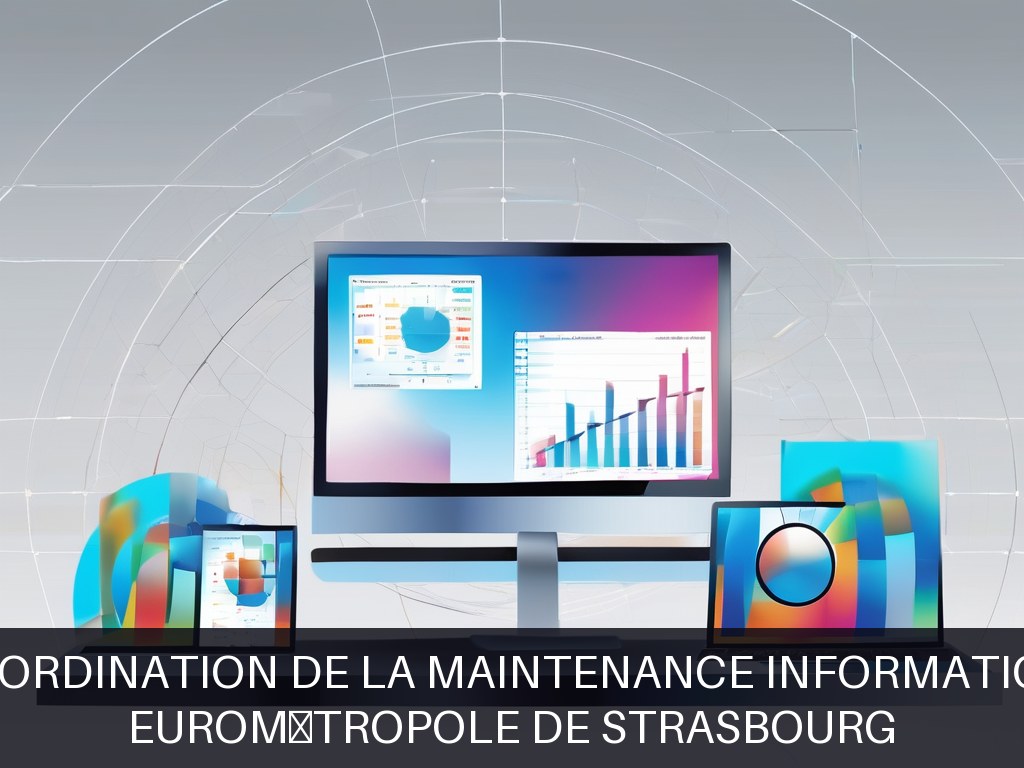 Illustration pour Eurométropole de Strasbourg: Pilotage et coordination de la maintenance informatique multi-sites