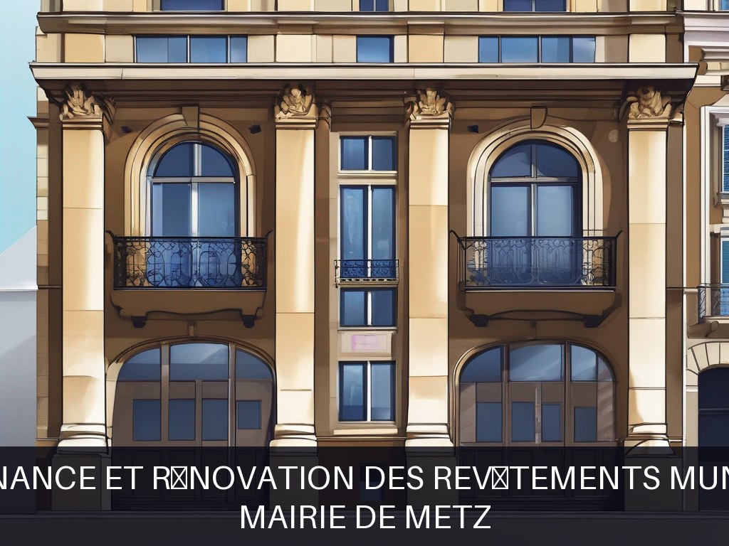 Illustration pour Mairie de Metz: Maintenance et rénovation des revêtements municipaux