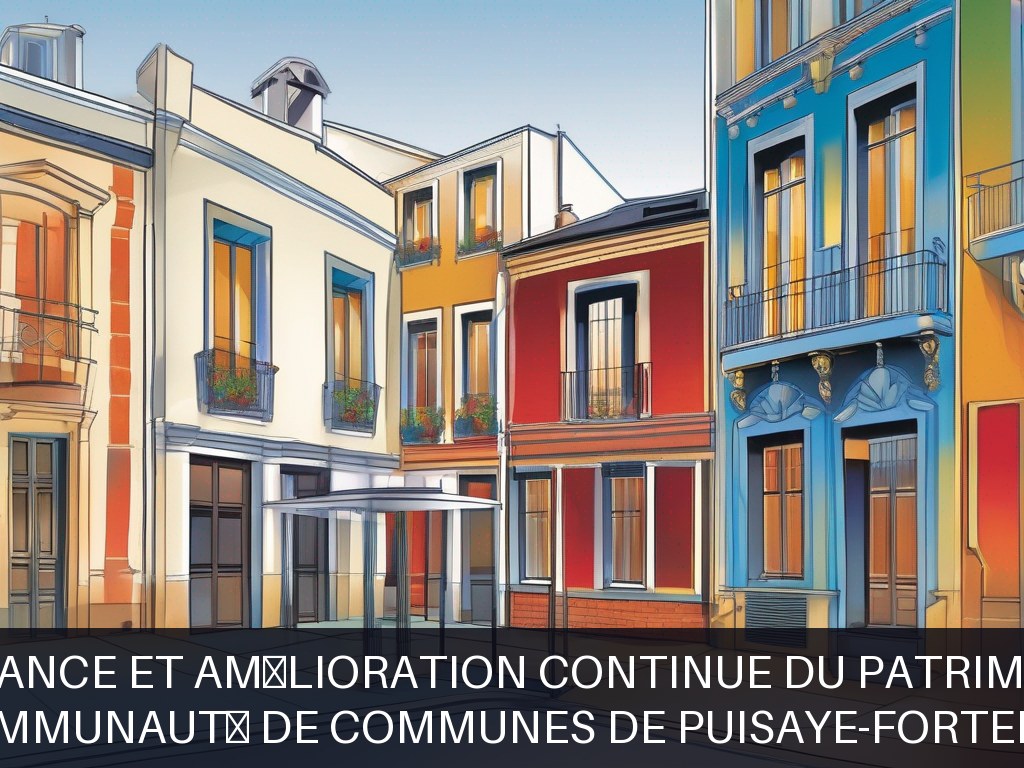 Illustration pour Communauté de Communes de Puisaye-Forterre: Maintenance et amélioration continue du patrimoine bâti