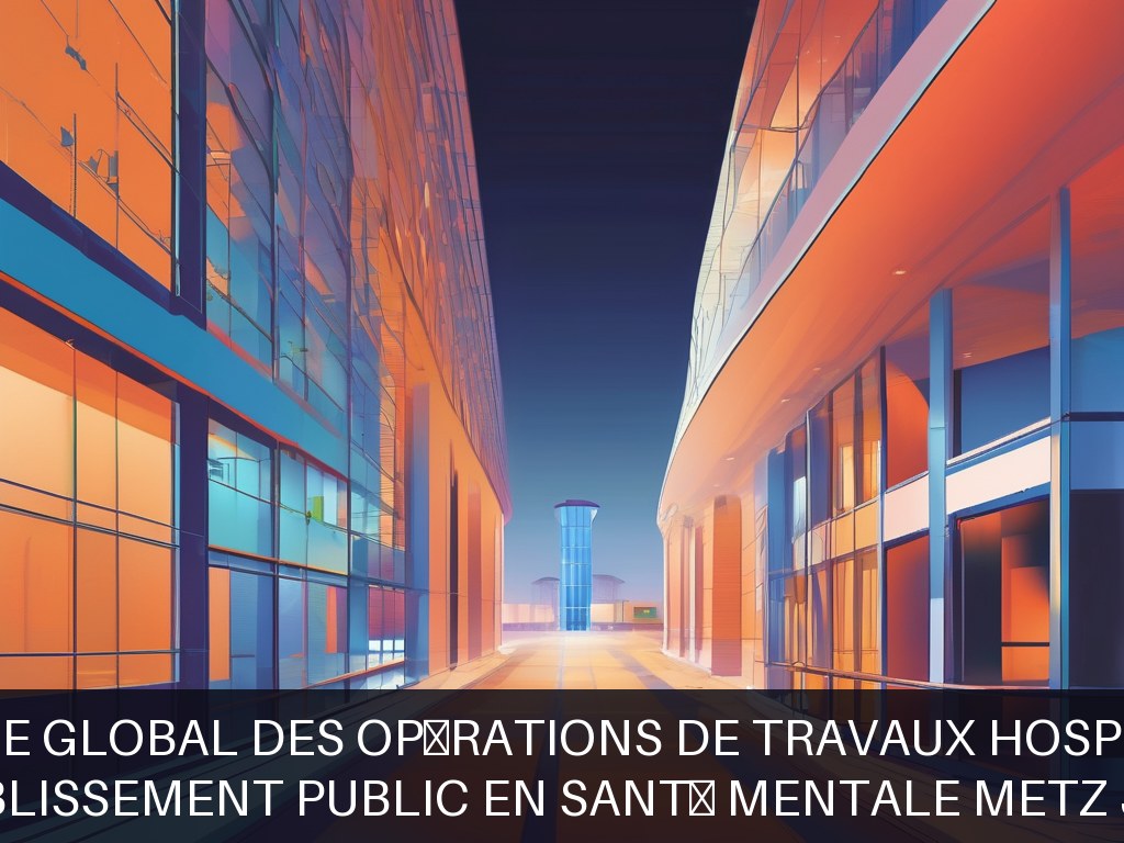 Illustration pour Etablissement Public en Santé Mentale Metz Jury: Pilotage global des opérations de travaux hospitaliers