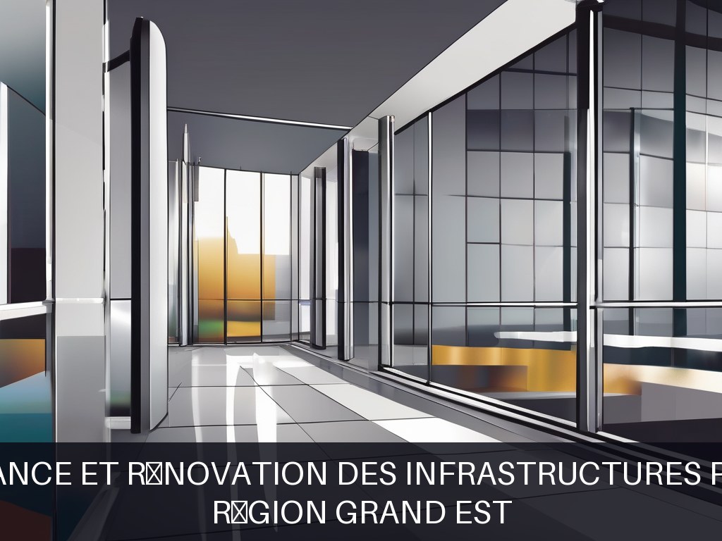 Illustration pour Région Grand Est: Maintenance et rénovation des infrastructures publiques