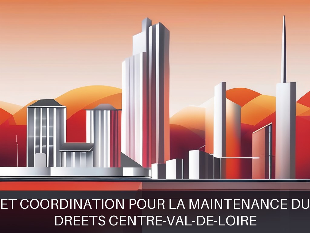 Illustration pour DREETS Centre-Val-de-Loire: Expertise technique et coordination pour la maintenance du patrimoine régional