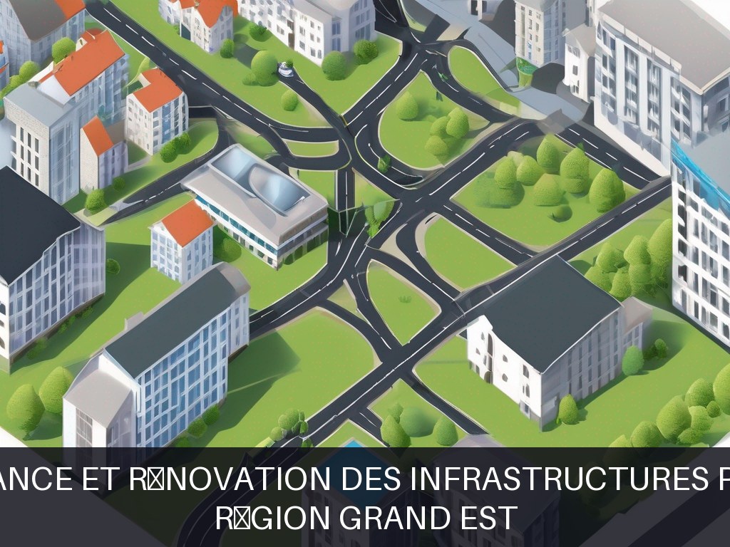 Illustration pour Région Grand Est: Maintenance et rénovation des infrastructures publiques