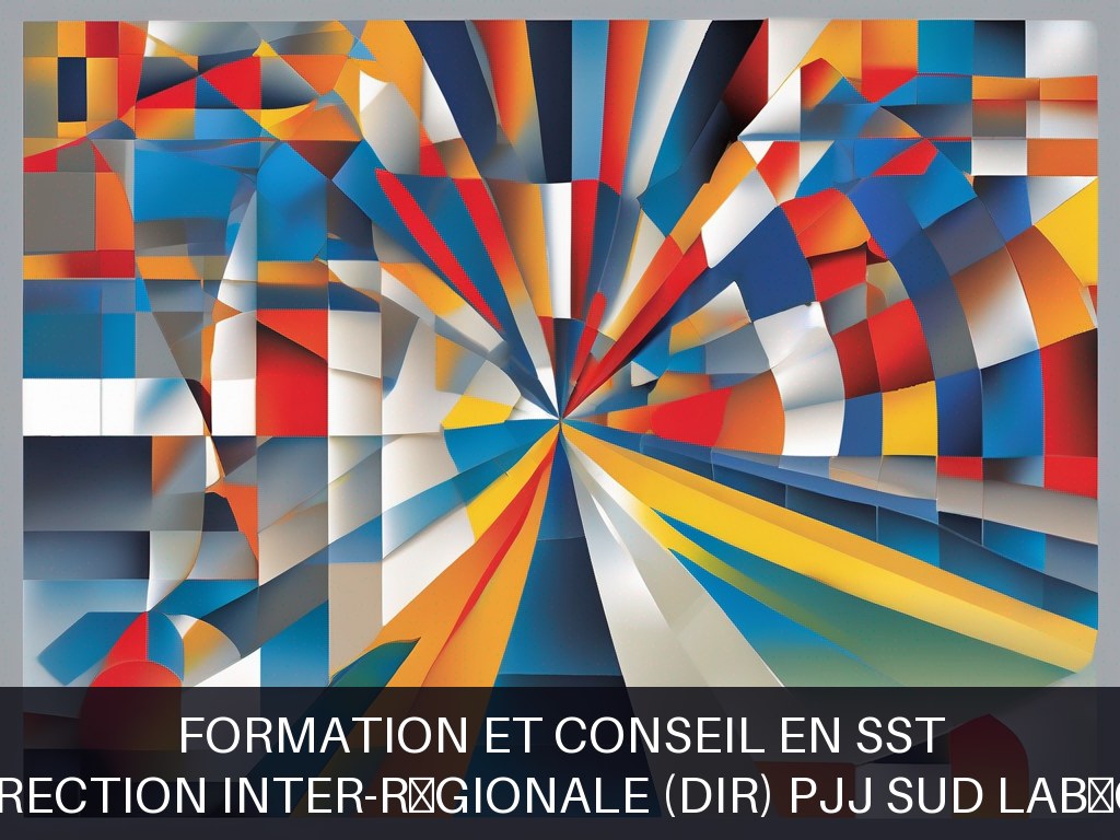 Illustration pour Direction inter-régionale (DIR) PJJ Sud Labège: Formation et Conseil en SST (Opportunité Urgente!)