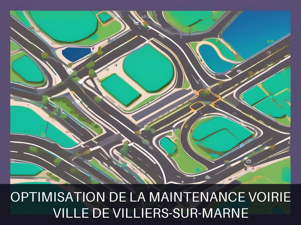 Illustration pour Ville de Villiers-sur-Marne: Optimisation de la maintenance voirie