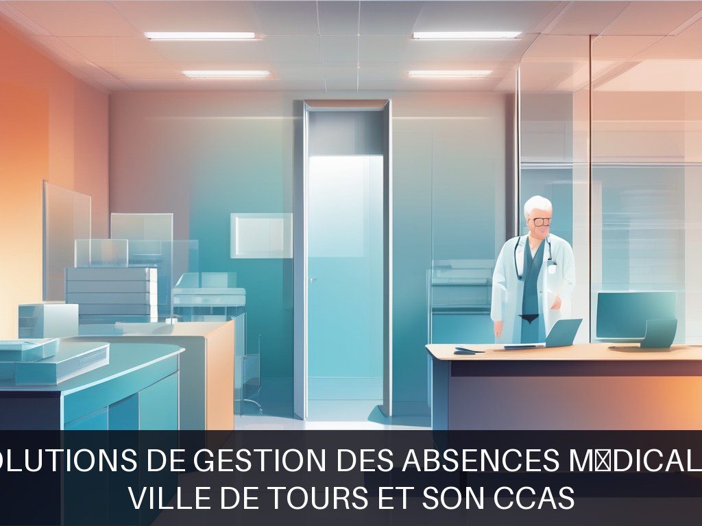 Illustration pour Ville de Tours et son CCAS: Solutions de gestion des absences médicales (Opportunité Urgente!)