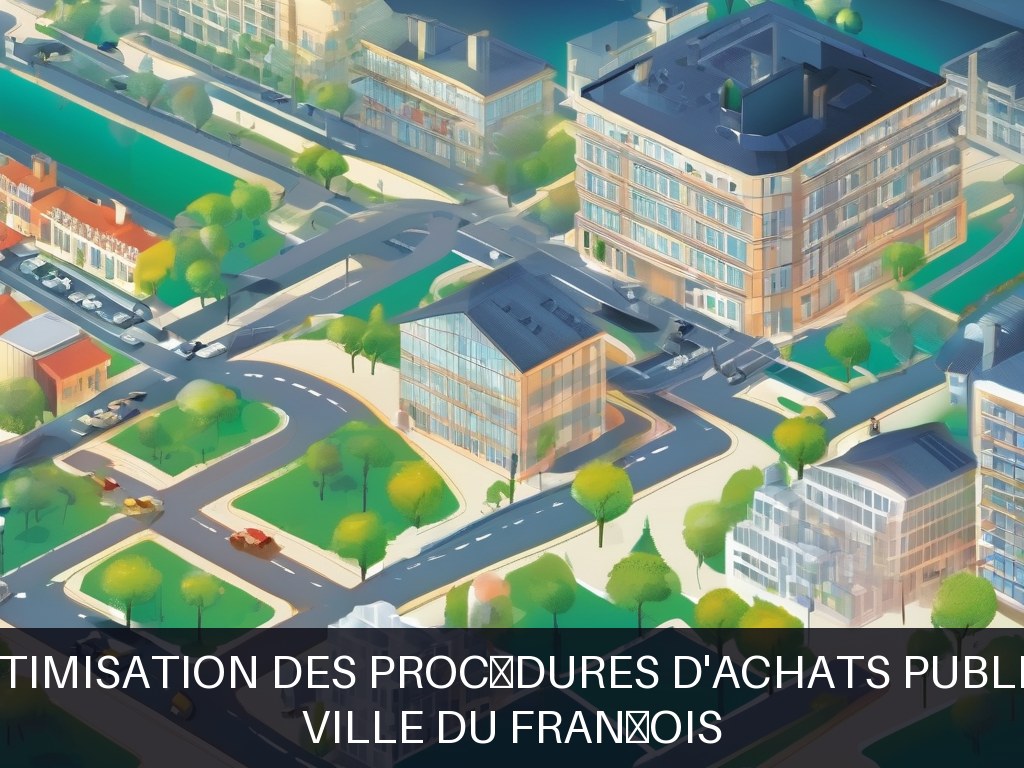 Illustration pour Ville du François: Optimisation des Procédures d'Achats Publics (Opportunité Urgente!)