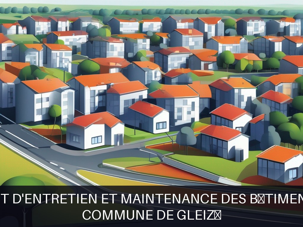Illustration pour Commune de Gleizé: Service complet d'entretien et maintenance des bâtiments communaux