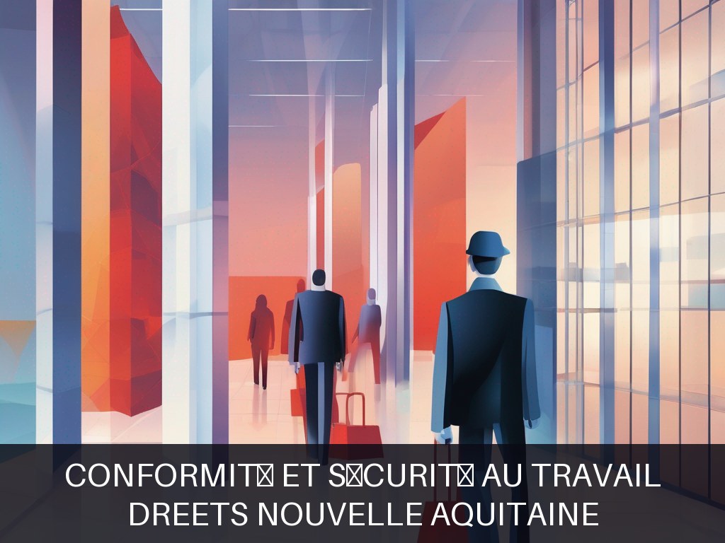 Illustration pour DREETS Nouvelle Aquitaine: Conformité et sécurité au travail