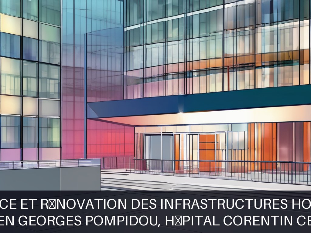 Illustration pour Hôpitaux (Hôpital Européen Georges Pompidou, Hôpital Corentin Celton, Hôpital Vaugirard): Maintenance et rénovation des infrastructures hospitalières