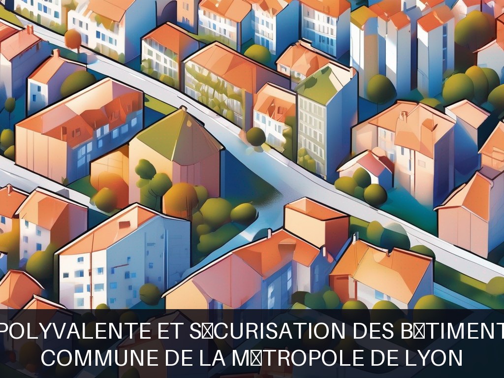 Illustration pour Commune de la Métropole de Lyon: Maintenance polyvalente et sécurisation des bâtiments communaux