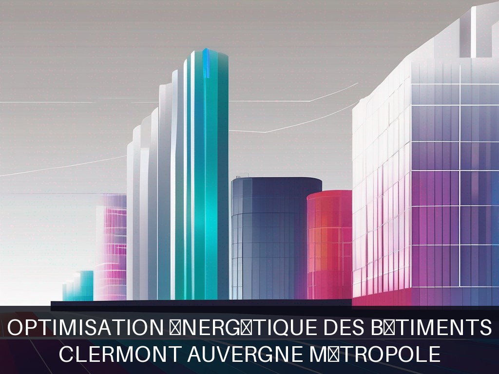 Illustration pour Clermont Auvergne Métropole: Optimisation énergétique des bâtiments