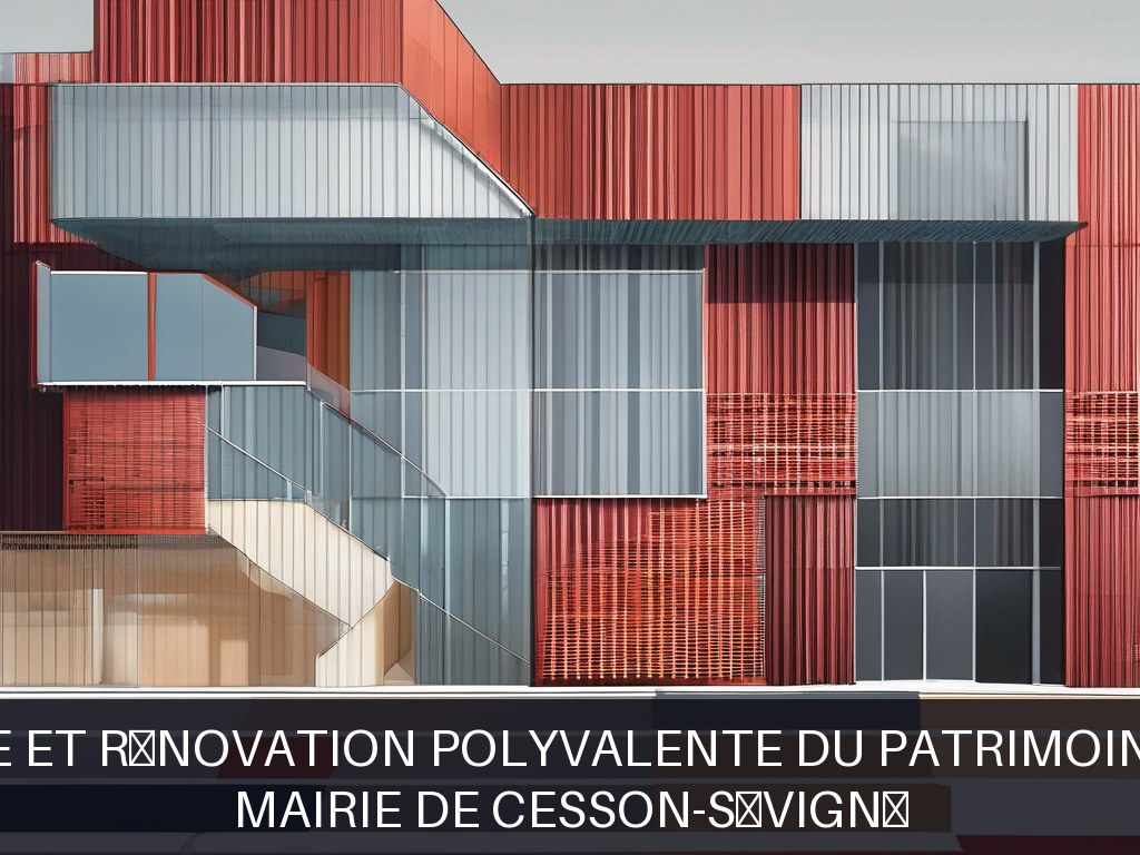 Illustration pour Mairie de Cesson-Sévigné: Maintenance et rénovation polyvalente du patrimoine communal