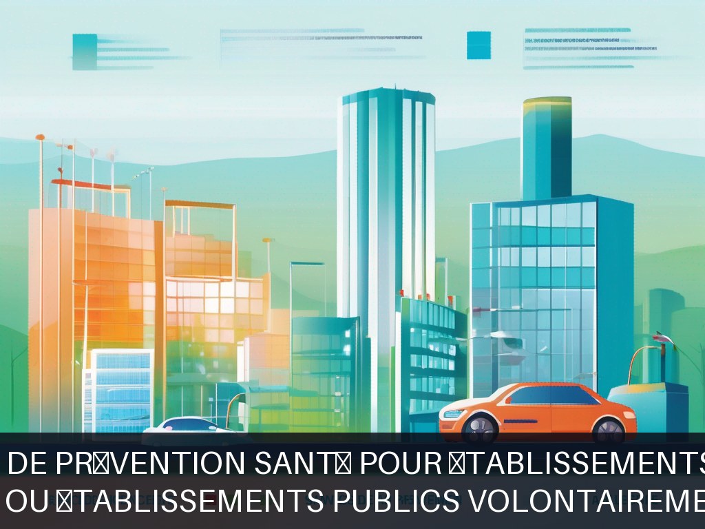 Illustration pour Collectivités ou établissements publics volontairement adhérents: Services de prévention santé pour établissements publics