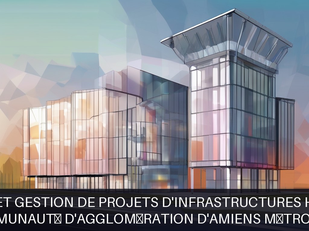 Illustration pour Communauté d'Agglomération d'Amiens Métropole: Conception et gestion de projets d'infrastructures hydrauliques